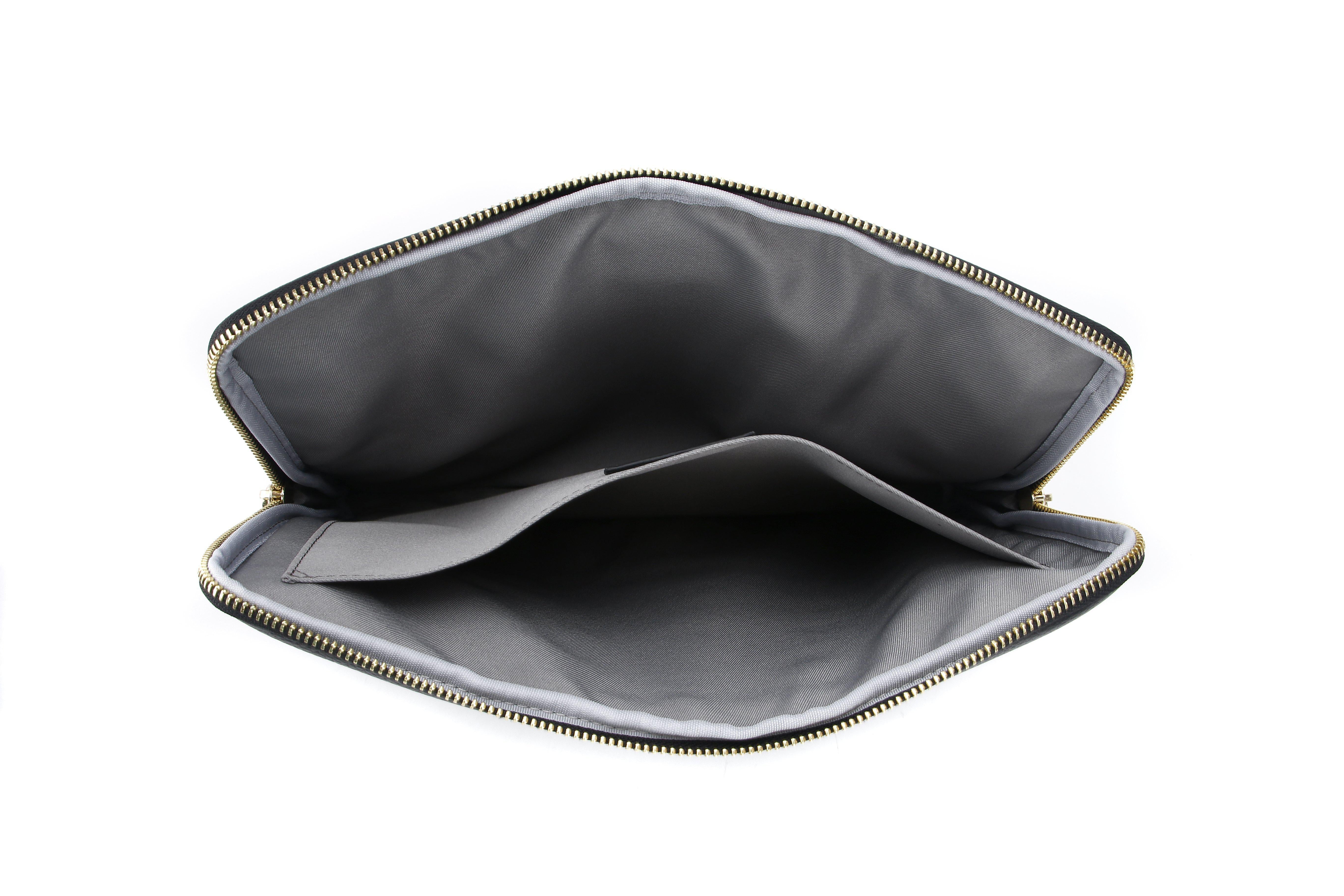 LEATHER 13" SURFACE PRO SLEEVE-sleeve-CODE REPUBLIC-BLACK-CODE REPUBLIC laptop bags womens laptop bags laptop handbags ladies laptop bags laptop carrying bags