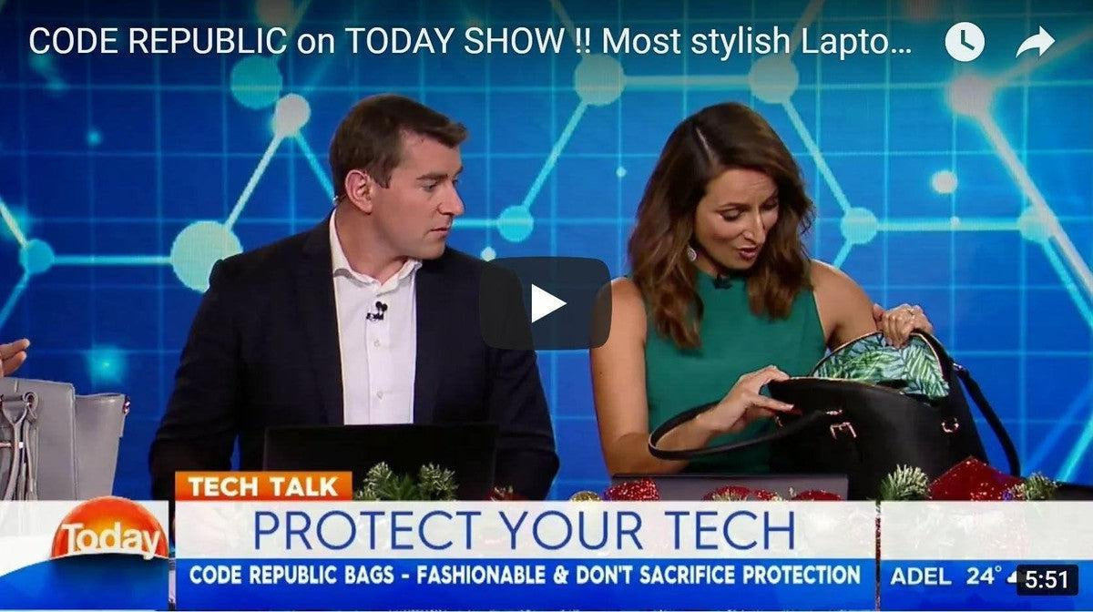 CODE REPUBLIC on TODAY SHOW!! Protect Your Tech in Style