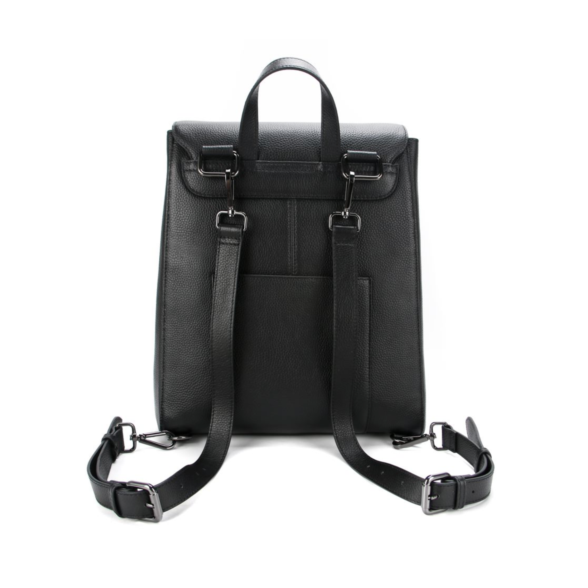 16" Convertible Leather Laptop Backpack-Laptop bag-CODE REPUBLIC-CODE REPUBLIC laptop bags womens laptop bags laptop handbags ladies laptop bags laptop carrying bags