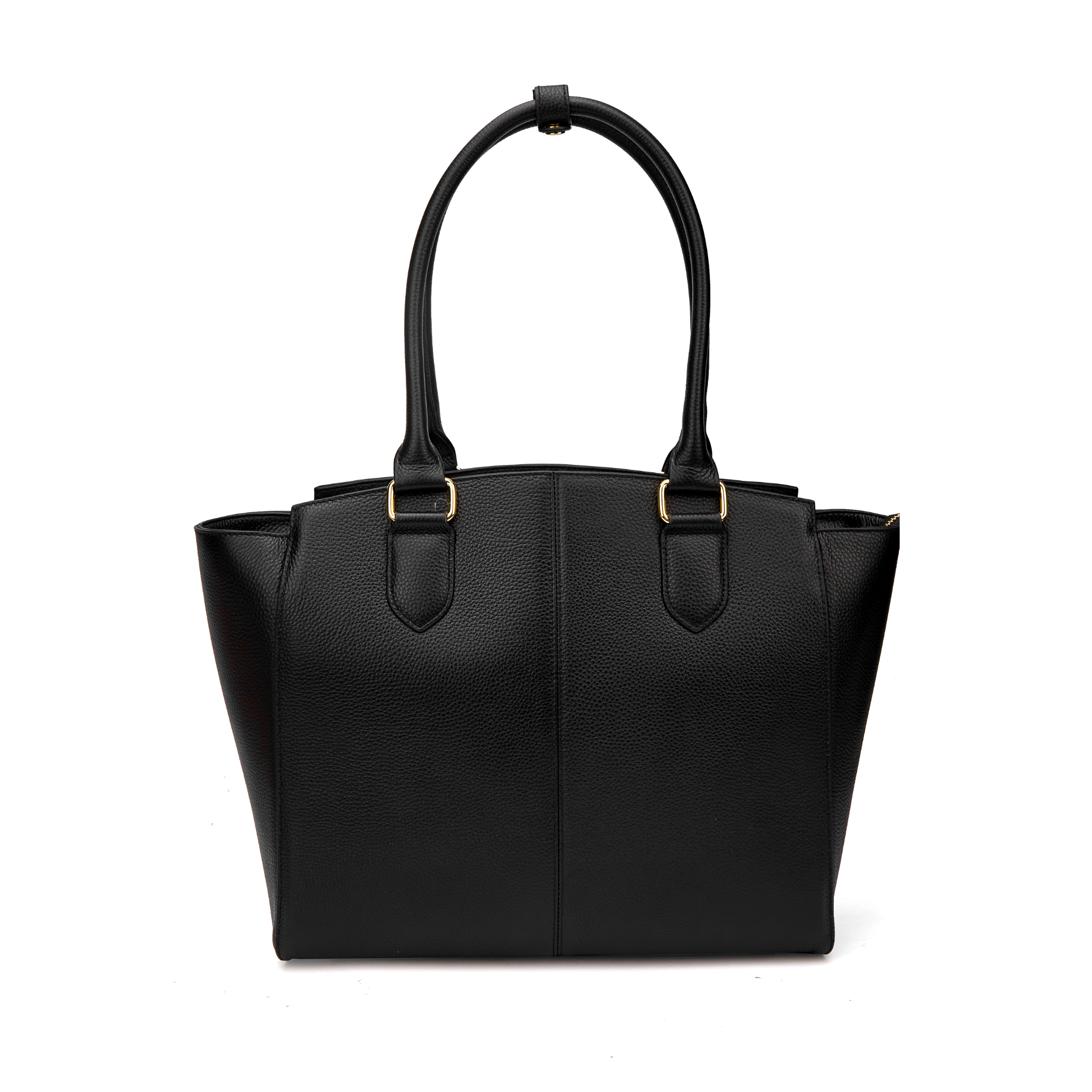 LISA 14" LAPTOP HANDBAG | ITALIAN LEATHER-Laptop bag-CODE REPUBLIC-Grey-CODE REPUBLIC laptop bags womens laptop bags laptop handbags ladies laptop bags laptop carrying bags
